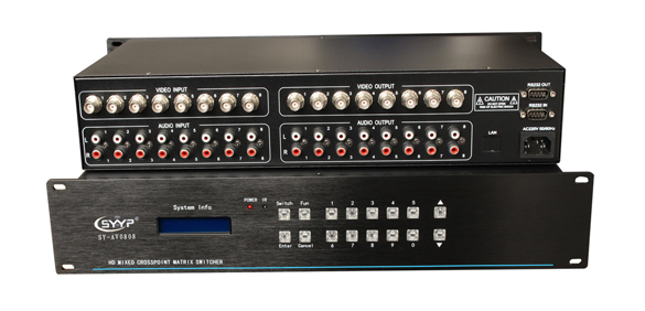 AV矩陣切換器 SY-AV0808