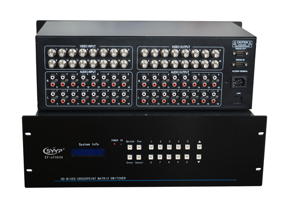 AV矩陣切換器 SY-AV1616