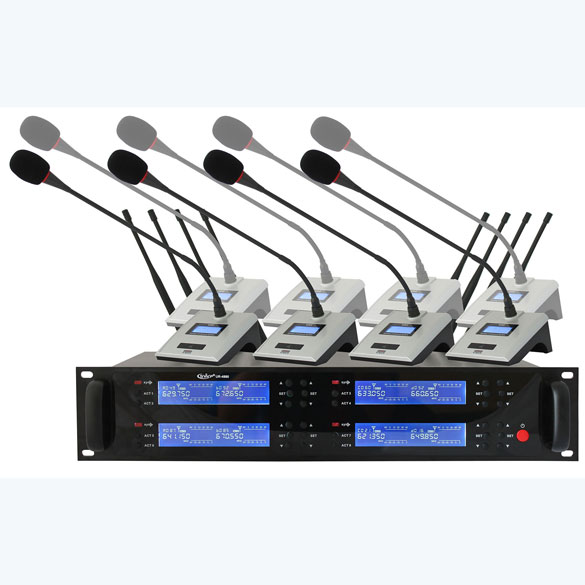 UR-4880/MT-480 一拖八無線會議麥克風